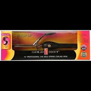 Gold N Hot 5/8” Professional Spring Curling Iron